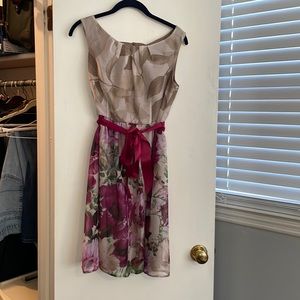 Connected apparel floral dress